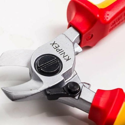 Knipex Κόφτης Καλωδίων Πλάγιος Ηλεκτρολόγου Μήκους 165mm