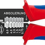 Knipex Πρέσα Ακροδεκτών Διατομής 0.5-6mm² με Απογυμνωτή (Μήκος 230mm)