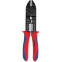 Knipex Πρέσα Ακροδεκτών Διατομής 0.5-6mm² με Απογυμνωτή (Μήκος 230mm)