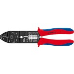 Knipex Πρέσα Ακροδεκτών Διατομής 0.5-2.5mm² με Απογυμνωτή (Μήκος 230mm)