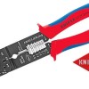 Knipex Πρέσα Ακροδεκτών Διατομής 0.5-2.5mm² με Απογυμνωτή (Μήκος 230mm)