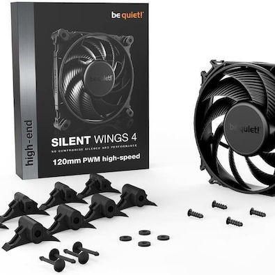 Be Quiet Silent Wings 4 High-Speed Case Fan 120mm με Σύνδεση 4-Pin PWM