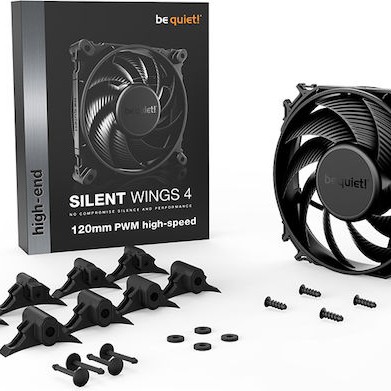 Be Quiet Silent Wings 4 High-Speed Case Fan 120mm με Σύνδεση 4-Pin PWM