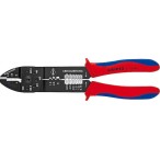 Knipex Πρέσα Ακροδεκτών Διατομής 0.5-6mm² με Απογυμνωτή (Μήκος 240mm)