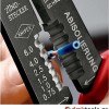Knipex Πρέσα Ακροδεκτών Διατομής 0.5-6mm² με Απογυμνωτή (Μήκος 240mm)