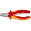 Knipex Πρέσα Ακροδεκτών Διατομής 0.25-2.5mm² με Μόνωση (Μήκος 145mm)