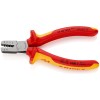 Knipex Πρέσα Ακροδεκτών Διατομής 0.25-2.5mm² με Μόνωση (Μήκος 145mm)