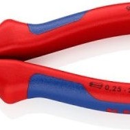 Knipex Πρέσα Ακροδεκτών Διατομής 0.25-2.5mm² με Μόνωση (Μήκος 145mm)
