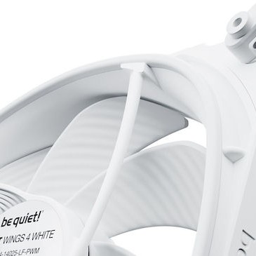 Be Quiet Silent Wings 4 Case Fan 140mm με Σύνδεση 4-Pin PWM Λευκό