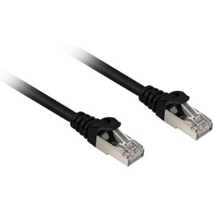 Sharkoon S/FTP Cat.6a Cable 2m Μαύρο