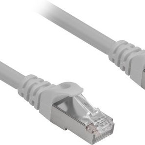 Sharkoon S/FTP Cat.6a Καλώδιο Δικτύου Ethernet 1.5m Γκρι 1τμχ