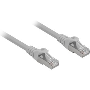 Sharkoon S/FTP Cat.6a Καλώδιο Δικτύου Ethernet 10m Γκρι 1τμχ