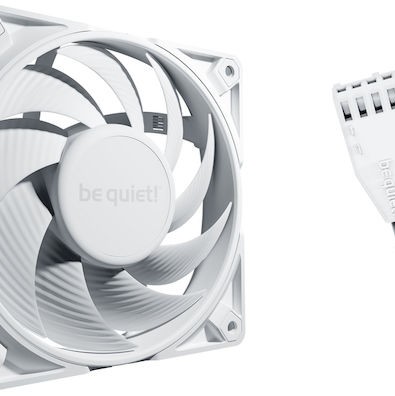 Be Quiet Silent Wings Pro 4 Case Fan 120mm με Σύνδεση 4-Pin PWM Λευκό