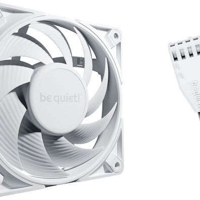 Be Quiet Silent Wings Pro 4 Case Fan 120mm με Σύνδεση 4-Pin PWM Λευκό