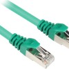 Sharkoon S/FTP Cat.6a Καλώδιο Δικτύου Ethernet 5m Πράσινο