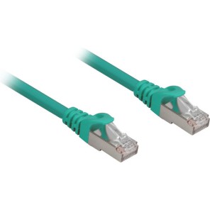 Sharkoon S/FTP Cat.6a Καλώδιο Δικτύου Ethernet 5m Πράσινο