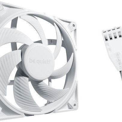 Be Quiet Silent Wings Pro 4 Case Fan 140mm με Σύνδεση 4-Pin PWM Λευκό