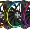 Alpenfoehn Wing Boost 3 ARGB Case Fan 120mm με Σύνδεση 4-Pin Molex 3τμχ
