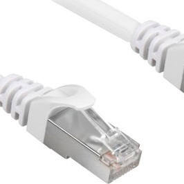 Sharkoon S/FTP Cat.6a Καλώδιο Δικτύου Ethernet 5m Λευκό