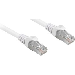 Sharkoon S/FTP Cat.6a Καλώδιο Δικτύου Ethernet 10m Λευκό 1τμχ