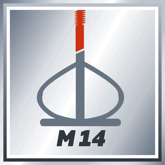 Einhell TC-MX 1400-2 E Ηλεκτρικός Αναδευτήρας 1400W με Εξάρτημα Ανάδευσης