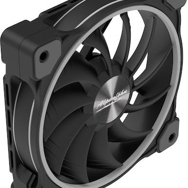 Alpenfoehn Wing Boost 3 ARGB Case Fan 140mm με Σύνδεση 4-Pin PWM / 3-Pin 3τμχ
