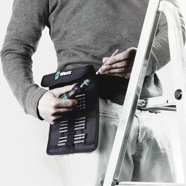 Wera Κατσαβίδι Καστάνιας με 17 Μαγνητικές Εναλλασσόμενες Μύτες Kraftform Kompakt 60