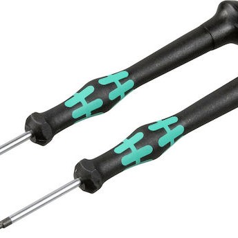 Wera Σετ 12 Κατσαβίδια Ηλεκτρολόγου Ακριβείας με 12 Εναλλασσόμενες Μύτες