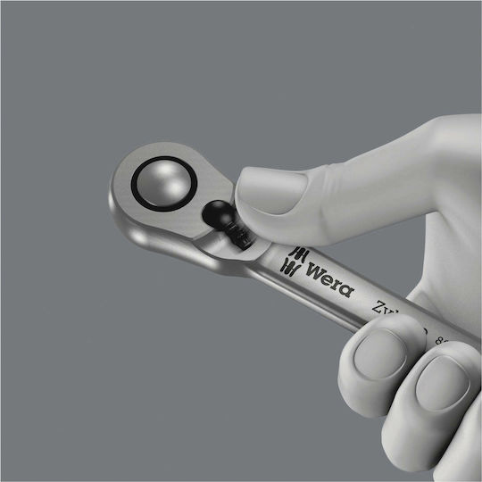 Wera Καστάνια 8004 A Zyklop 72 Δοντιών με Καρέ 1/4