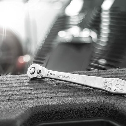 Wera Καστάνια 8004 C Zyklop Metal 72 Δοντιών με Καρέ 1/2