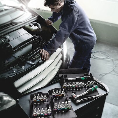 Wera Καρυδάκια με Μύτες Allen και Καρέ Υποδοχής 1/2'' Σετ 9τμχ