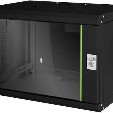Digitus Επιτοίχια Καμπίνα Rack 7U 60x45x42cm Μαύρο DN-19 07-U-SW