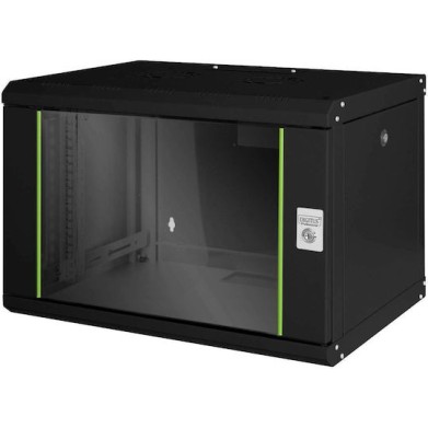 Digitus Επιτοίχια Καμπίνα Rack 7U 60x45x42cm Μαύρο DN-19 07-U-SW