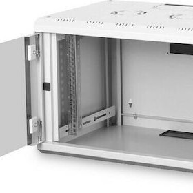 Digitus Επιτοίχια Καμπίνα Rack 7U 60x45x42cm Μαύρο DN-19 07-U-SW