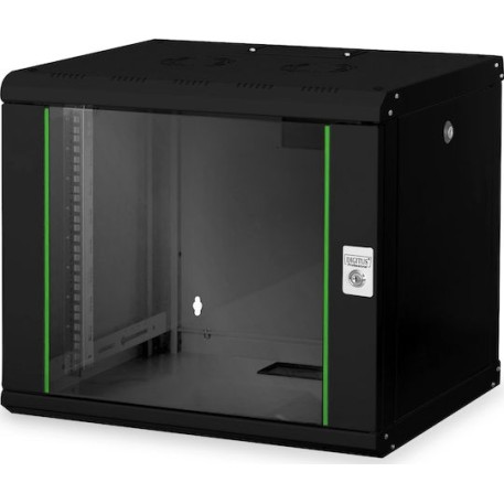 Digitus Επιτοίχια Καμπίνα Rack 9U 60x45x50.9cm Μαύρο DN-19 09-U-SW
