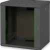 Digitus Unique Επιτοίχια Καμπίνα Rack 12U 60x45x45cm Μαύρο 12-U-SW