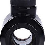 Alphacool Eiszapfen 2-way ball valve G1 / 4 - Deep Black