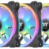 Thermaltake Swafan Case Fan 120mm με RGB Φωτισμό και Σύνδεση 9-Pin 3τμχ