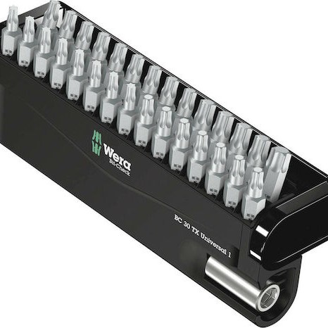 Wera Σετ 30 Μύτες Κατσαβιδιού Bit-Check 30 TX Universal 1