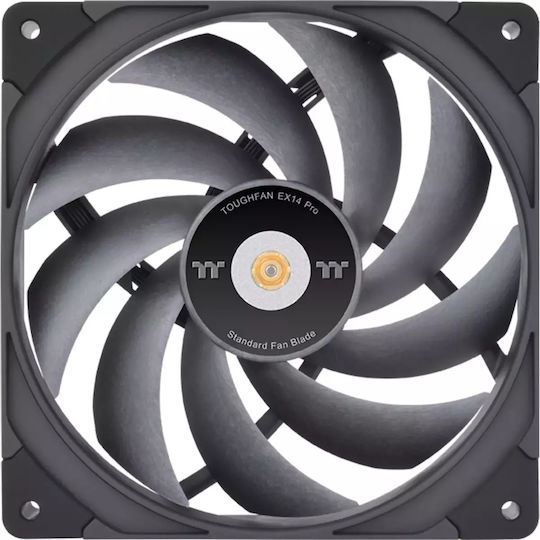 Thermaltake ToughFan EX14 Pro Case Fan 140mm με Σύνδεση 4-Pin Molex 3τμχ