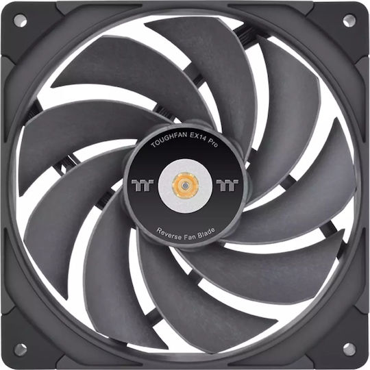 Thermaltake ToughFan EX14 Pro Case Fan 140mm με Σύνδεση 4-Pin Molex 3τμχ