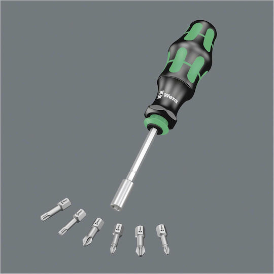 Wera Κατσαβίδι με 7 Εναλλασσόμενες Μύτες Compact 28 SB