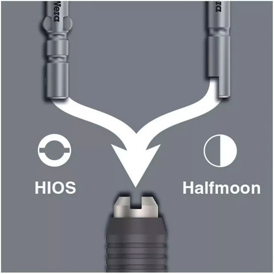 Wera Κατσαβίδι με 11 Εναλλασσόμενες Μύτες Compact Micro Set/11 SB
