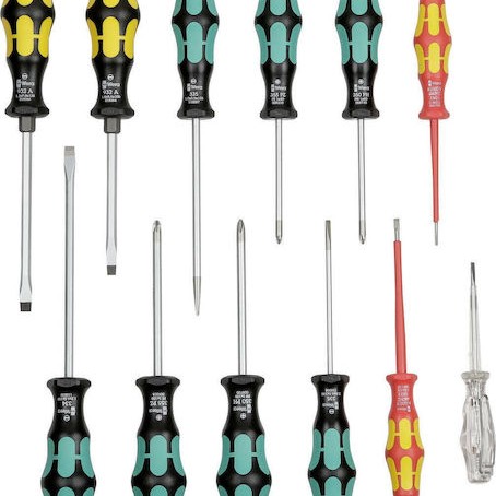 Wera Σετ 12 Κατσαβίδια Ηλεκτρολόγου