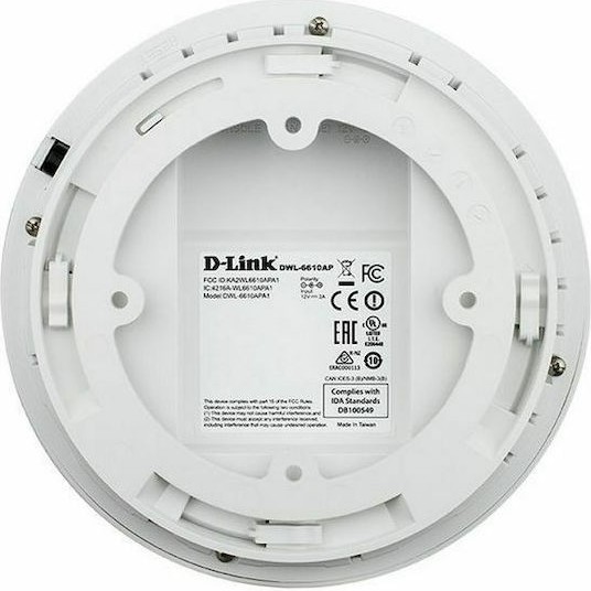 D-Link DWL-6610AP Access Point Wi‑Fi 5 Dual Band (2.4 & 5GHz)