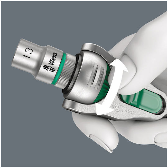 Wera Καστάνια Σπάστη 8000 A 72 Δοντιών με Καρέ 1/4