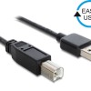 DeLock USB 2.0 Cable USB-A male - USB-B male 1m (83358)