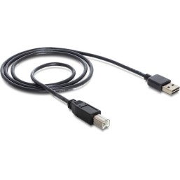DeLock USB 2.0 Cable USB-A male - USB-B male 2m (83359)