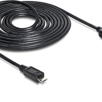 DeLock Regular USB 2.0 to micro USB Cable Μαύρο 3m (83368)