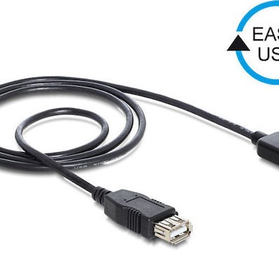 DeLock Easy USB 2.0 Cable USB-A male - USB-A female 2m (83371)